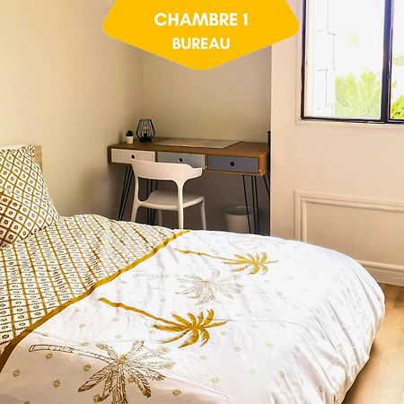 Ideal Groupe - Grands Espaces - 4 Chambres - Parking Gratuit - Proche Centre, Gare & Transports - Wifi - Offre Special De Reduction Jusqu'A -50 Le Mans Exteriör bild
