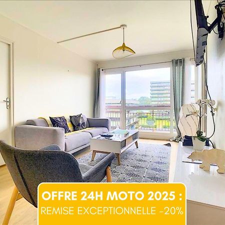 Ideal Groupe - Grands Espaces - 4 Chambres - Parking Gratuit - Proche Centre, Gare & Transports - Wifi - Offre Special De Reduction Jusqu'A -50 Le Mans Exteriör bild
