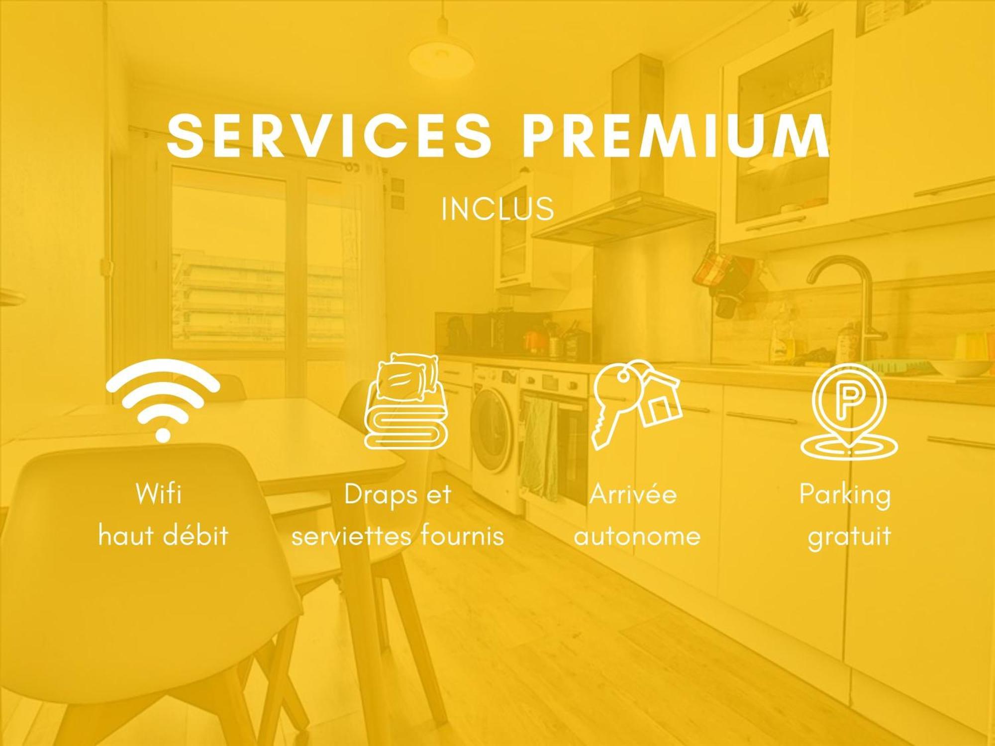 Ideal Groupe - Grands Espaces - 4 Chambres - Parking Gratuit - Proche Centre, Gare & Transports - Wifi - Offre Special De Reduction Jusqu'A -50 Le Mans Exteriör bild